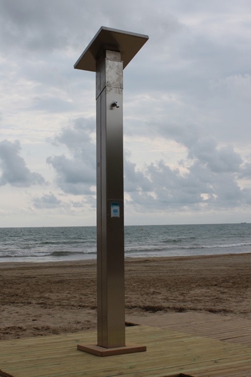 AS D02 - Solar Column Shower of 2 sides AS D02 - Solar Column Shower of 2 sides