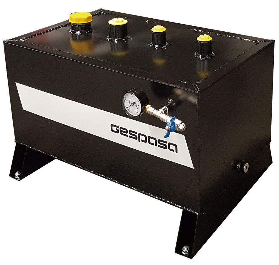 INTEGRALLY-BUNDED RECTANGULAR METALLIC TANK of 80 litres INTEGRALLY-BUNDED RECTANGULAR METALLIC TANK of 80 litres