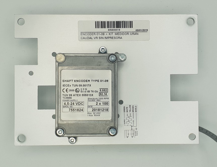 KIT ÉMETTEUR IMPULSIONS · connexion à engrenage KIT ÉMETTEUR IMPULSIONS · connexion à engrenage