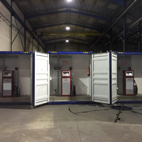 & foto 2 dipòsit contenidor